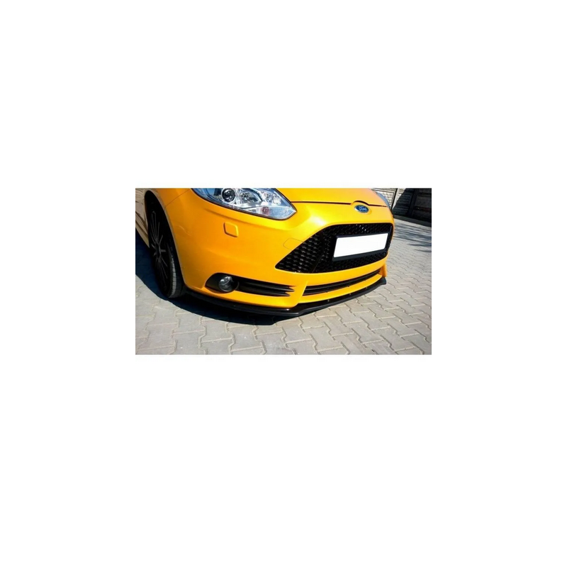 Lame Pare-Chocs Avant V.1 Maxton - Ford Focus ST Mk3 Noir Brillant