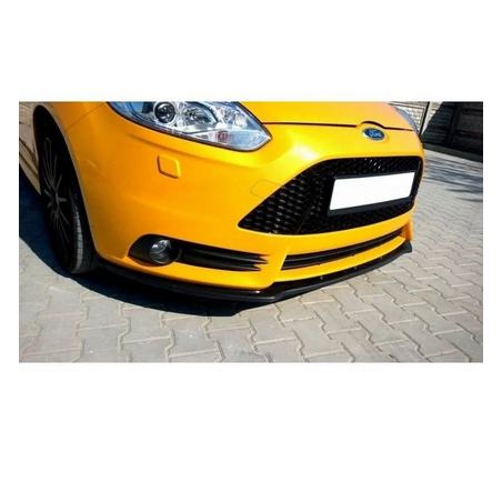 Lame Pare-Chocs Avant V.1 Maxton - Ford Focus ST Mk3 Noir Brillant