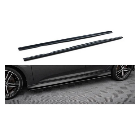 Rajouts Des Bas De Caisse Maxton - Ford Focus ST / ST-Line Mk3 / Mk3 phase 2 Hatchback / Estate Noir Brillant