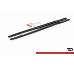 Rajouts Des Bas De Caisse V.2 Maxton - Ford Focus ST Mk3 Noir Brillant