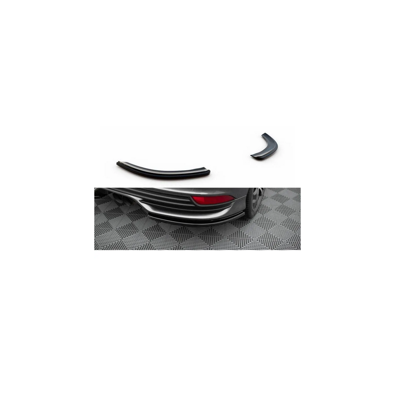 Lame Pare-Chocs Arriere Maxton - Ford Focus ST Mk3 phase 2 Noir Brillant