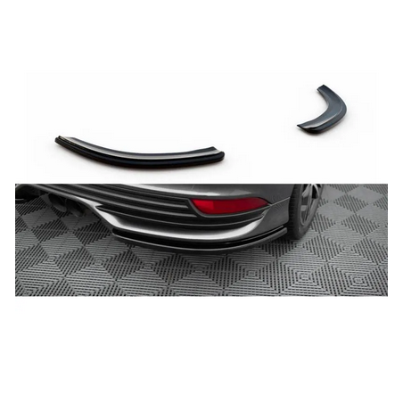 Lame Pare-Chocs Arriere Maxton - Ford Focus ST Mk3 phase 2 Noir Brillant