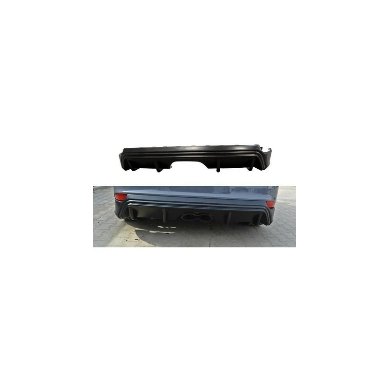RAJOUT PARE-CHOCS ARRIERE Maxton - FOCUS ST MK3 phase 2 RS-LOOK ABS