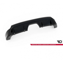Rajout Pare-Chocs Arriere Maxton - Ford Focus ST Mk3 phase 2 (RS-Look) Noir Brillant