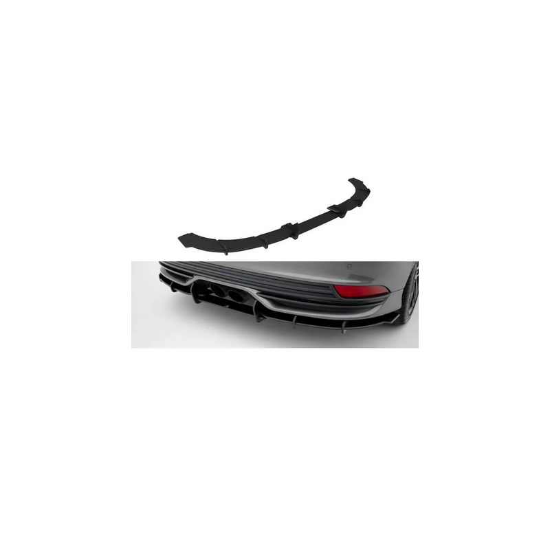 Street Pro Central Diffuseur Arriere Maxton - Ford Focus ST Mk3 phase 2 Noir