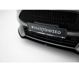 Street Pro Lame Pare-Chocs Avant Maxton - Ford Focus ST Mk3 phase 2 Noir