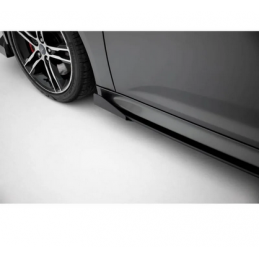 Street Pro Rajouts Des Bas De Caisse + Flaps Maxton - Ford Focus ST Mk3 phase 2 Noir + Rabats Brillant Street Pro Rajouts Des Bas De Caisse + Flaps Maxton - Ford Focus ST Mk3 phase 2 Noir + Rabats Brillant