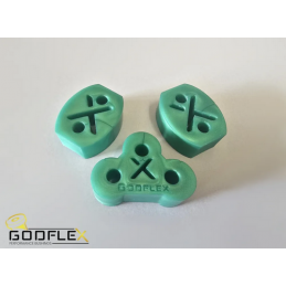 Silentblocs de suspension d'échappement Fiat Abarth 500 / 595 / 695 (2007+)
