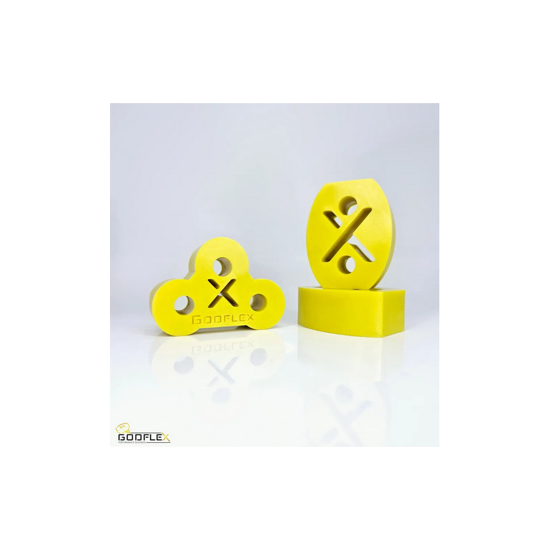 Silentblocs de suspension d'échappement Fiat Abarth 500 / 595 / 695 (2007+)