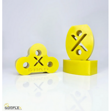 Silentblocs de suspension d'échappement Fiat Abarth 500 / 595 / 695 (2007+)