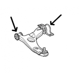 Silentblocs de bras de suspension avant Mazda 5 CR19 (2004-2010)