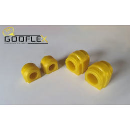silentblocs de barre anti-roulis avant 24 mm et arrière 17 mm Mini Cooper S R53 2001-2006