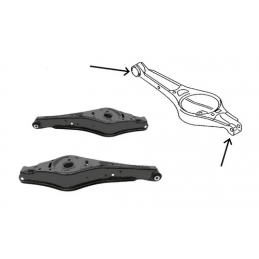 Silentblocs de bras de support de ressort inférieur arrière pour SEAT Leon MK2 (2005-2012) avec Cupra
