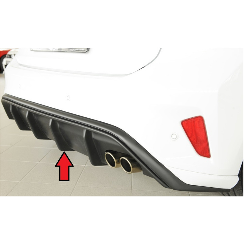 Diffuseur de pare-chocs arrière "Noir" "Rieger Tuning" FORD FOCUS MK4 ST (DEH) Diffuseur de pare-chocs arrière "Noir" "Rieger Tuning" FORD FOCUS MK4 ST (DEH)