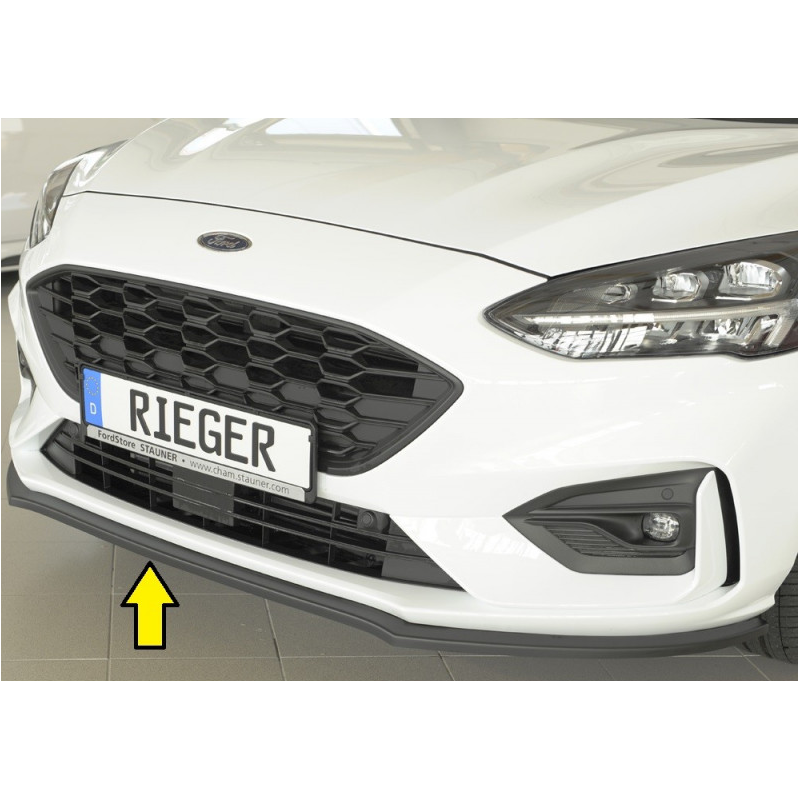 Lame de pare-chocs avant "noir" "Rieger Tuning" FORD FOCUS MK4 ST (DEH)