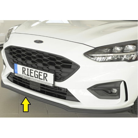 Lame de pare-chocs avant "noir" "Rieger Tuning" FORD FOCUS MK4 ST (DEH)