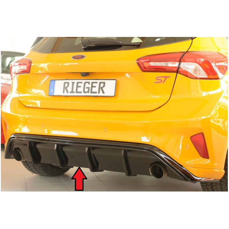 Diffuseur de pare-chocs arrière "Noir brillant" "Rieger Tuning" FORD FOCUS MK4 ST (DEH) Diffuseur de pare-chocs arrière "Noir brillant" "Rieger Tuning" FORD FOCUS MK4 ST (DEH)