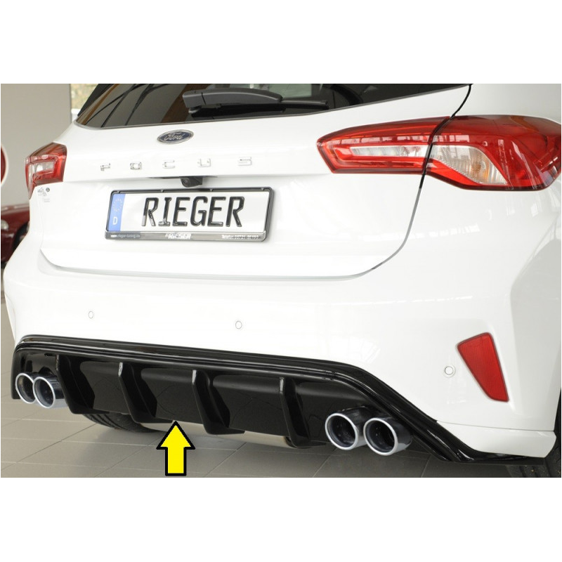 Diffuseur de pare-chocs arrière "Noir brillant" "Rieger Tuning" FORD FOCUS MK4 ST (DEH) Diffuseur de pare-chocs arrière "Noir brillant" "Rieger Tuning" FORD FOCUS MK4 ST (DEH)
