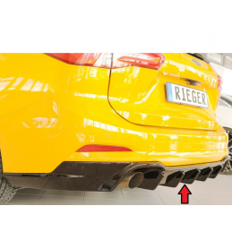 Diffuseur de pare-chocs arrière "Noir brillant" "Rieger Tuning" FORD FOCUS SW ST MK4 (DEH) Diffuseur de pare-chocs arrière "Noir brillant" "Rieger Tuning" FORD FOCUS SW ST MK4 (DEH)