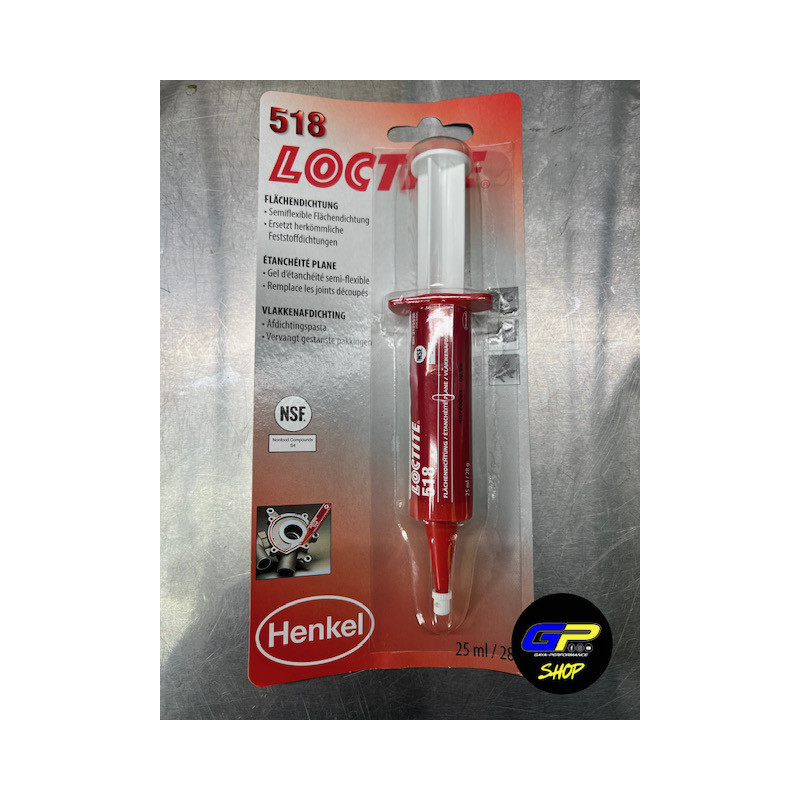 LOCTITE 518, ETANCHEITE DES JOINTS MOTEURS, 25 ml