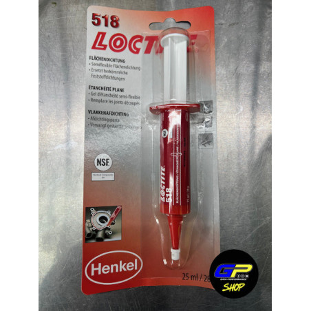 LOCTITE 518, ETANCHEITE DES JOINTS MOTEURS, 25 ml