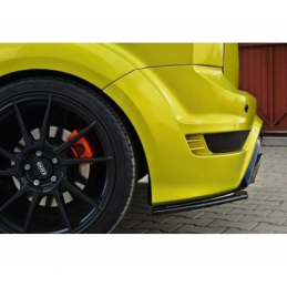 Lame Du Pare-Chocs Arriere Maxton - Ford Focus RS Mk2 Noir Brillant