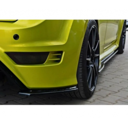 Lame Du Pare-Chocs Arriere Maxton - Ford Focus RS Mk2 Noir Brillant