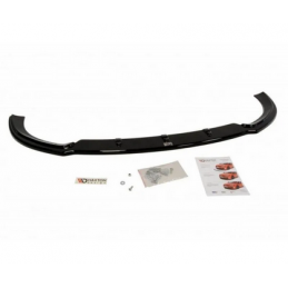 Lame Du Pare-Chocs Avant V.2 Maxton - Ford Focus RS Mk2 Noir Brillant