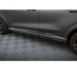 Rajouts Des Bas De Caisse Maxton - Ford Puma ST / ST-Line / Standard Noir Brillant