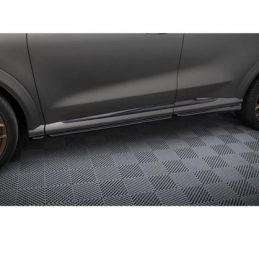 Rajouts Des Bas De Caisse Maxton - Ford Puma ST / ST-Line / Standard Noir Brillant