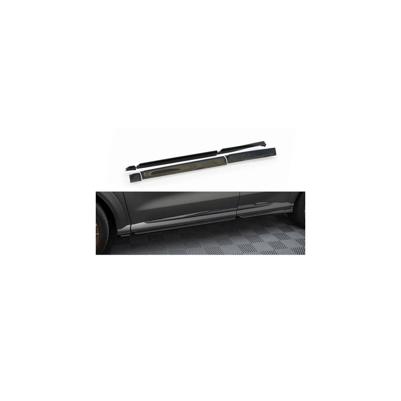 Rajouts Des Bas De Caisse Maxton - Ford Puma ST / ST-Line / Standard Noir Brillant