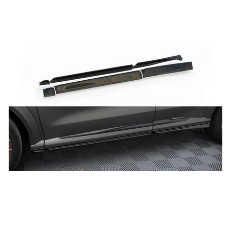 Rajouts Des Bas De Caisse Maxton - Ford Puma ST / ST-Line / Standard Noir Brillant