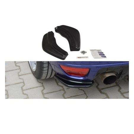 Lame Du Pare-Chocs Arriere Maxton - Ford Focus RS Mk1 Noir Brillant