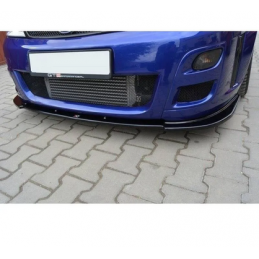Lame Du Pare-Chocs Avant Maxton - Ford Focus RS Mk1 Noir Brillant