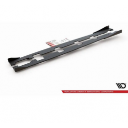 Sports Durabilité Rajouts Des Bas De Caisse Noir+ Flaps Rabats Brillant Maxton - Ford Focus RS Mk3