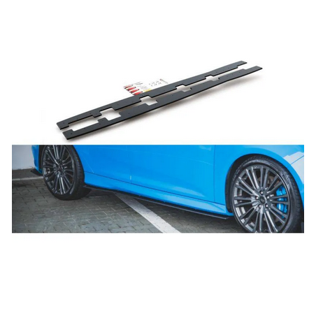 Sports Durabilité Rajouts Des Bas De Caisse Maxton - Ford Focus RS Mk3 Noir