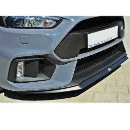 Lame Du Pare-Chocs Avant V.2 Maxton - Ford Focus RS Mk3 Noir Brillant Lame Du Pare-Chocs Avant V.2 Maxton - Ford Focus RS Mk3 Noir Brillant