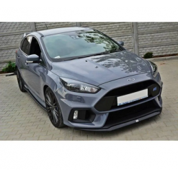 Lame Du Pare-Chocs Avant V.2 Maxton - Ford Focus RS Mk3 Noir Brillant Lame Du Pare-Chocs Avant V.2 Maxton - Ford Focus RS Mk3 Noir Brillant