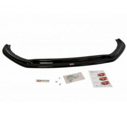Lame Du Pare-Chocs Avant V.3 Maxton - Ford Focus RS Mk3 Noir Brillant