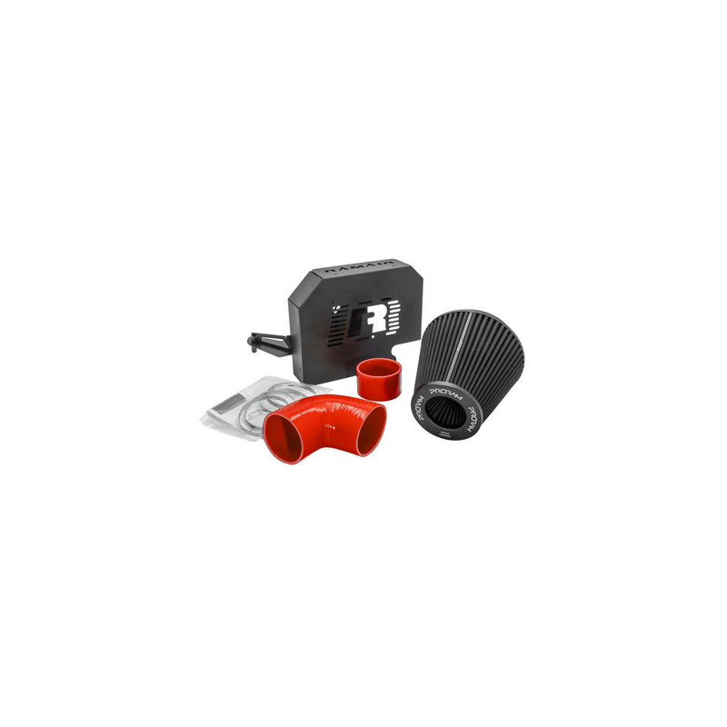 Kit d'admission plissé haute performance Focus ST MK2 avec support ECU – Tuyaux rouges
