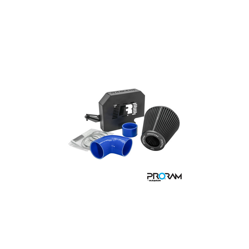 Kit d'admission plissé haute performance Focus ST MK2 avec support ECU – Tuyaux bleus
