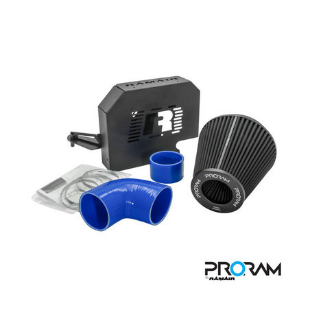 Kit d'admission plissé haute performance Focus ST MK2 avec support ECU – Tuyaux bleus