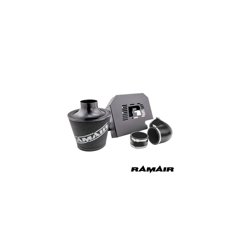 Kit d'admission plissé haute performance Focus ST MK2 avec support ECU – Tuyaux noires