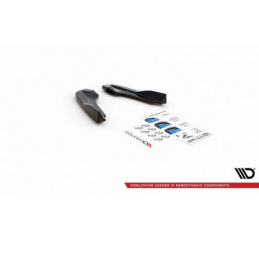 Lames De Pare-Chocs Arrière Latérales V.2 Maxton - Ford Focus ST Mk4 Noir Brillant Lames De Pare-Chocs Arrière Latérales V.2 Maxton - Ford Focus ST Mk4 Noir Brillant