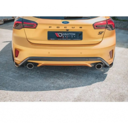 Lames De Pare-Chocs Arrière Latérales V.2 Maxton - Ford Focus ST Mk4 Noir Brillant Lames De Pare-Chocs Arrière Latérales V.2 Maxton - Ford Focus ST Mk4 Noir Brillant