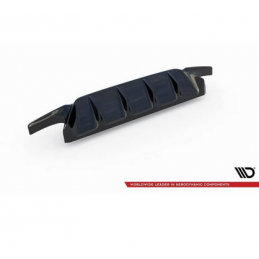 Rajout Du Pare-Chocs Arriere V.2 Maxton - Ford Focus ST Mk4 Noir Brillant