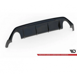 Rajout Du Pare-Chocs Arriere V.3 Maxton - Ford Focus ST Mk4 Noir Brillant