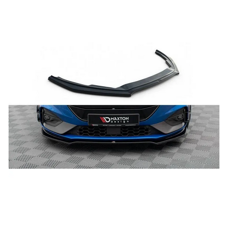 Lame Du Pare-Chocs Avant V.1 Maxton - Ford Focus ST / ST-Line Mk4 Noir Brillant