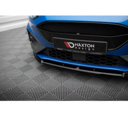 Lame Du Pare-Chocs Avant V.2 Maxton - Ford Focus ST / ST-Line Mk4 Noir Brillant Lame Du Pare-Chocs Avant V.2 Maxton - Ford Focus ST / ST-Line Mk4 Noir Brillant