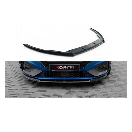 Lame Du Pare-Chocs Avant V.2 Maxton - Ford Focus ST / ST-Line Mk4 Noir Brillant